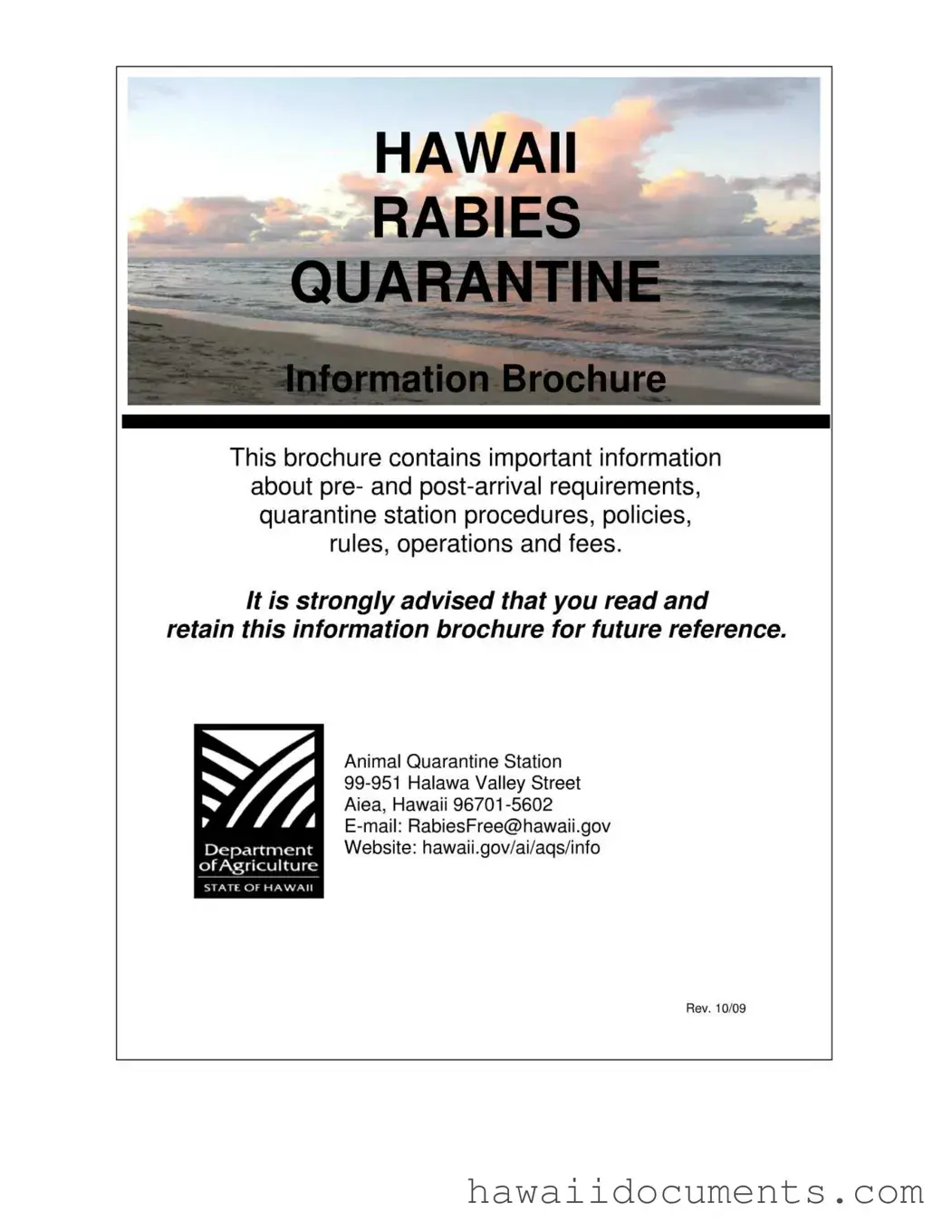 Fill Your Hawaii Quarantine Form