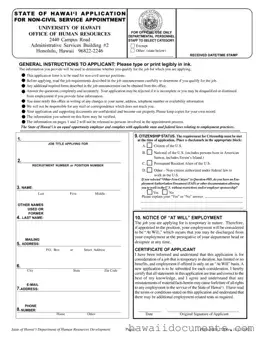 Fill Your State Of Hawaii Hrd 278 Form